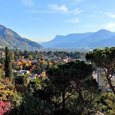 Lägenhet La Libella - #5 - La Terrazza Mit Privatem Pool Merano