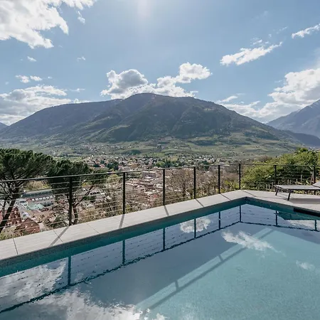 Lägenhet La Libella - #5 - La Terrazza Mit Privatem Pool Merano